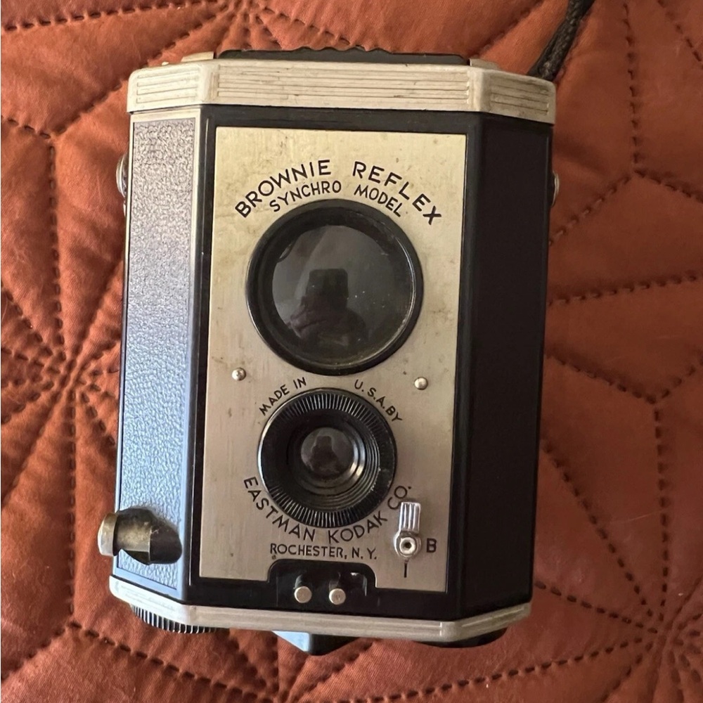 1940s Kodak Brownie Reflex Synchro Model Camera